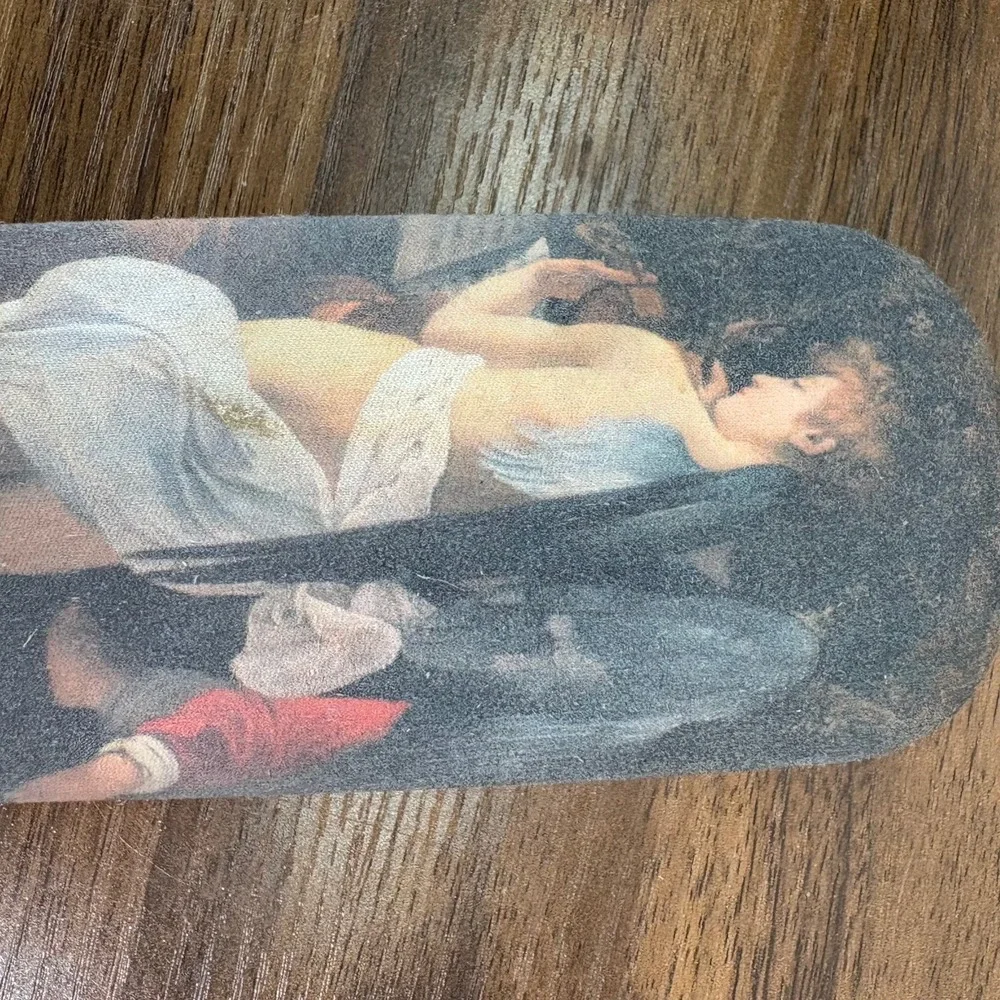 Galleria Doria Pamphilj Caravaggio's Baroque Rest on the Flight into Egypt Glass